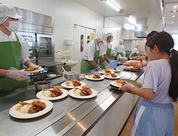 子ども食堂の開催