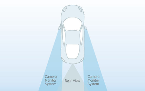 Blind spot detection function
